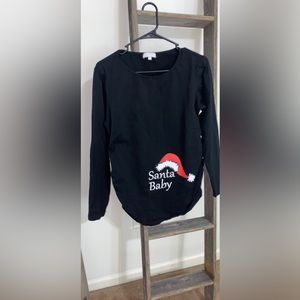 Maternity top, long sleeve. From Amazon.